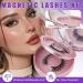Shop Wendy Lashes Magnetic Eyelashes with Applicator - No Glue Lightweight & Reusable Fluffy Lashes - 2 Pairs of Natural Styles - Buy Online on GoSupps.com