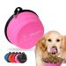 Petsation - dog bowl foldable for on the go the original food bowl dog ideal for everyday life - 1000 ml water bowl - drinking bowl for the dog - Reisenapf Fressnapf napf (1000ml pink) 1000ml pink