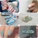 Beadsland 1440 Flat Back Rhinestones - Aquamarine SS20 Nail Crystals (4.6-4.8mm) for Nail Art - Buy Online on GoSupps.com