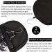 2 PCS Hair Extensions Storage Bag - Portable Wig Holder with Wooden Hanger | Dust Proof & Durable Zipper | Black - Buy Online on GoSupps.com