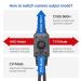 ZOSI 2.0MP 1080p Security Camera | 4-in-1 TVI/CVI/AHD/CVBS Surveillance Bullet Camera | Indoor/Outdoor | 120ft Night Vision | Aluminum Metal Housing | Compatible with 960H/720P/1080P/5MP/4K analog CCTV DVR | Wired Camera (White) - Buy Online on GoSupps.com