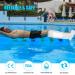 BESUMYN Waterproof Short Leg Cast Cover - Shower Bandage Protector for Broken Knee, Ankle, Foot - Reusable, Watertight, Clear Design - Buy Online on GoSupps.com