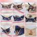 Smilcloud Double Layer Rat Hammocks - 2Pcs Hanging Pet Cage Hammock for Rats, Guinea Pigs, Ferrets, and Hamsters - Buy Online on GoSupps.com