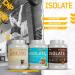 CNP Professional Premium Whey Protein Isolate 60/30 Servings 25g Protein Low Sugar and Fats 1.8kg & 900g 6 New Great Tasting Flavours (Strawberry 1.8kg) Strawberry 1.8kg - Buy Online on GoSupps.com