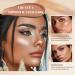 DAGEDA 2Pcs Liquid Highlighter and Contour Set - Waterproof Long Lasting Face Makeup with Sponge Applicator - Contour + Highlight Shades 02 & 05 - Buy Online on GoSupps.com