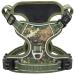 Heele dog crockery dog harness for large dogs release on the neck front back clips. Hunde harness adjustable reflective anti-pull dog harness with padded handle camouflage green XL XL-breast circumference: 53-97cm camouflage green