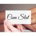 Kink Ink - 17 Cursive Black Temporary Tattoo Letters on A4 Sheet - Buy Online on GoSupps.com