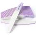 Buy Canvalite 12stk Nail Files for Gel Polish Professional 100/180 Double-Sided Washable & Reusable Nail Buffers | International Shipping Available - Buy Online on GoSupps.com