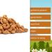 Buy Cashwkerne Roasted & Salted Cashew Kernels 3kg - Vegan Gluten-Free Whole & Crisp - International Shipping Available - Buy Online on GoSupps.com