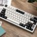 Chilkey ND75 Aluminum Keyboard 75% Percent Wireless Gaming Mechanical Keyboard with LCD Screen, Quick Assembly, BT/2.4G/USB-C, Hot Swappable Per-Key RGB Custom Keyboard for Windows, MacOS 1.2mm PCB Flex Cut