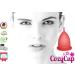 CozyCup Menstrual Cup CLASSIC - Made in Germany | Size 2 Red | Includes Cleaning Cup & Fairtrade Organic Bag - Buy Online on GoSupps.com