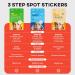 Spot Eraser Set of 84 Hydrocolloid Pimple Patches | Fast Results for All Stages of Pimples | Dark Spot Treatment for Face - Buy Online on GoSupps.com