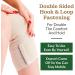 Premium 4 Wide Elastic Bandage Wrap (2 Pack) - Nexskin Latex Free Compression Bandages - Washable & Reusable USA Organic Cotton - Hook & Loop Fasteners - Buy Online on GoSupps.com