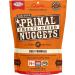 Primal Freeze Dried Dog Food Nuggets Beef Formula, Crafted in The USA Grain Free Raw Dog Food Beef Formula 14 Ounce (Pack of 1)