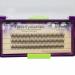 Scala 120Ppcs Fish Tail False Lashes 0.07 Thickness 20 Roots Hair C curl Eyelash Extension Strip False Eyelashes Makeup Individual Lashes (12mm)