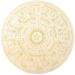 Star Pendulum Board Wooden Dowsing Board Divination Metaphysical Message Board for Witchcraft Wiccan Altar Supplies Kit Beginner Witchcraft Supply, Round Shape (5.9 Inch) 5.9 Inch (Pack of 1)