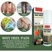 2pcs 30ml Foot Pain Relief Spray for Temporary Nerve Stress in Hands and Feet - Buy Online on GoSupps.com