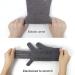 5 Pairs of MIG4U Shower Exfoliating Scrub Gloves - Deep Cleansing Mitts for Dead Skin Removal - Medium to Heavy Bathing Gloves for Women and Men - 5 Colors - Buy Online on GoSupps.com