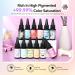 Saviland Airbrush Gel Nail Polish Set: 12 Colours/30ml Classic Cool And Warm Nail Art polish Set Spray Airbrush Paint Gel for Nails No Dilution Gel Polish for French Nail Art Manicure DIY Salon 02-Cool Warm Colors - Buy Online on GoSupps.com