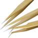 Graft Eyelashes Tweezers Ergonomic Manicure Tweezers Strong Biting Strength Exquisite Acid Proofing Antimagnetic for Manicure for Graft Eyelashes for DIY - Buy Online on GoSupps.com