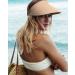 FURTALK Women's Packable Straw Sun Visor Hat with UPF 50+ Protection - Khaki - Buy Online on GoSupps.com
