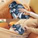 NAANLE Vintage Palm Leaf Hot Water Bottle - 1L Thermal Relief for Back Pain & Cold Therapy - Buy Online on GoSupps.com