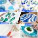 24 Colors Liquid Epoxy Resin Pigment Dye for DIY Jewelry & Craft - 6ml Each | Translucent Colorant with Resin Glitter - Highly Concentrated - Buy Online on GoSupps.com