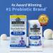 Garden of Life Probiotics & Zinc 30 Capsules - High Potency Raw Zinc with Vitamin C Supplement - 60 Vegan Capsules - Buy Online on GoSupps.com