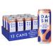DASH Water P che 12x Eaux p tillantes aromatis es la p che. SANS Sucre SANS dulcorant SANS calories Infus es avec des Fruits rejet s (12x330ml) P che 330 ml (Lot de 12)