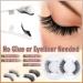 Buy WIWOSEO Reusable Magnetic Eyelashes - Dual Magnetic Lashes for a Natural Look | Glue-Free with Applicator | 2 Pairs B-15MM for Effortless Beauty - Buy Online on GoSupps.com