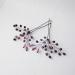 Kercisbeauty Purple Beaded Hair Pins - Wedding Bridal Hair Accessories for Bride Bridesmaid Prom - Pack of 3 - Buy Online on GoSupps.com