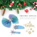 Frcolor 3-Piece Christmas Snowflake Hairpins | Glitter Snap Clips for Girls | Perfect Winter Wedding & Party Hair Jewelry - Buy Online on GoSupps.com