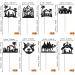 24 Pack Christmas Jesus Cupcake Toppers Jesus's Nativity Cupcake Picks Glitter Cross Cupcake Decorations for Merry Christmas Jesus's Birthday Holy Religious Party Cake Decorations Supplies Black 1-black - Buy Online on GoSupps.com