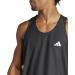 Buy adidas Men's Own The Run Tank Top - Lightweight Running Tank in Black | International Shipping Available - Buy Online on GoSupps.com