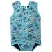 Swim Cosy Baby/Toddler Wetsuit Vest with UPF50 - Neoprene Wrap around design for Boys/Girls 0-3 years - Unicorns Dinosaurs Ducks Happy Sharks LARGE 18-30 Months