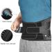 Double Pull Back Lumbar Belt - Orthopedic Waist Trainer for Men & Women | Spine Decompression Corset for Back Pain Relief | Available in Black (S XL) - Buy Online on GoSupps.com