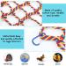 Small Animal Rope Climbing Ladder and Bridge - 2 Piece Set for Bird, Hamster, Rat - Red and Yellow - Buy Online on GoSupps.com