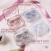 TATINO 4-Piece Clear Contact Lens Case Travel Set - Easy Flip Lid Compact Design Perfect for All Scenarios - Shop Now - Buy Online on GoSupps.com