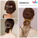 Buy Women's Vintage Large Hair Clips - Retro Automatic Barrettes for Thick Hair - Buy Online on GoSupps.com