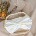 SHIDOW Silk Sleep Eye Mask with Bow - Reusable Comfortable Sleep Mask for Women & Girls - Perfect for Travel & Naps (Milky White - Buy Online on GoSupps.com