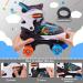 Woolitime Adjustable Roller Skates for Kids | Small Size (10C - 13C) | Light Up Wheels | Boys & Girls Toddler Roller Skates - Buy Online on GoSupps.com