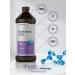 Hydrate & Nourish with Liquid Hyaluronic Acid Supplement | 100 mg | 16 oz | Cherry Flavor | Non-GMO & Gluten-Free | Horbaach - Buy Online on GoSupps.com