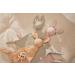 Jollein Baby Cuddle Blanket - Bunny Ears Moonstone | 100% Cotton Pacifier Cloth Comforter | Oeko-TEX Certified - Shop Internationally! - Buy Online on GoSupps.com