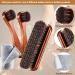 4 Pcs Horsehair Shoe Brush Kit with Polishing Daubers & Applicators - Leather Care Brushes Set for Shine Cleaning - Includes Cloth and Bag (Shoe Brush Set E) - Buy Online on GoSupps.com