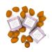 3 x HDR Beauty Blender Makeup Sponge - Foundation Sponge - Make up sponge - Edged Design Fine Pore Sizes and Soft Latex Free Material Perfect for Powders Creams and foundation Cosmetics (Orange) Orange (Set of 3)