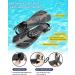 Ubekezele Snorkeling Gear 4 in 1 Set for Adults - Panoramic View Mask, Anti-Fog Snorkel, Dry Top Fins, Travel Bag - Black ML/XL - Buy Online on GoSupps.com