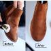 Kaps Leather Conditioner & Colour Restorer for Nubuck & Suede | Sponge Applicator & Shoe Brush Included | Softener for Shoes & Accessories - Buy Online on GoSupps.com