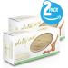 EDA Tasepin Dry Brush Set - Natural Horsehair Anti-Cellulite Body Peeling | Perfect Legs & Fit Body | Improve Lymph Function & Softer Skin - 2 Brushes in 1 Pack - Buy Online on GoSupps.com