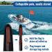 Affordura Water Ski Flag 48 Inch Orange Boat Flag with Flag Keeper and Storage Bag - Skier Down Boat Safety Flag 3 Sections - Buy Online on GoSupps.com
