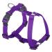CHABA Guard dog harness large big dogs anti train and choking dishes dog with control classic step in adjustable dog harness conveniently light breast harness Dog harness running dishes xl violet